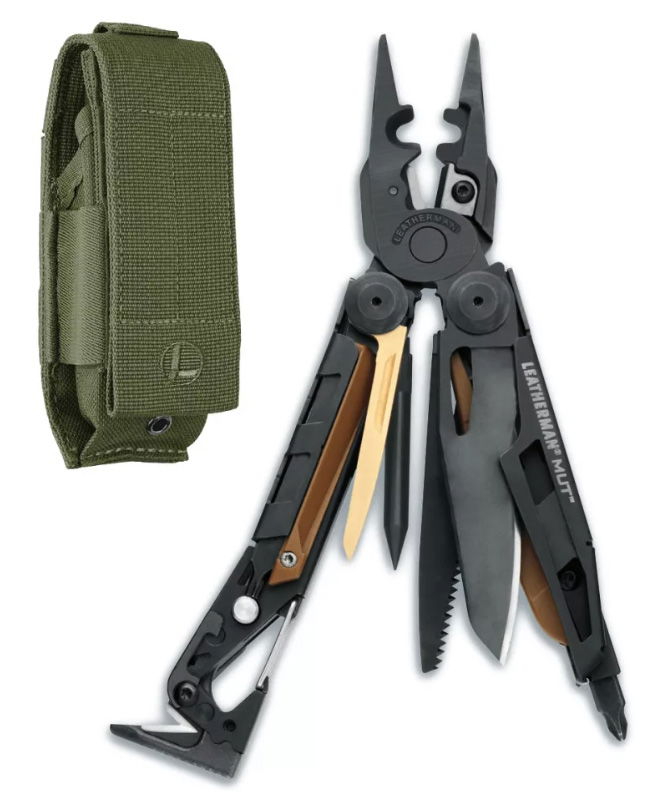Leatherman MUT EOD multiszerszám, fekete (zöld tokkal) termék fő termékképe